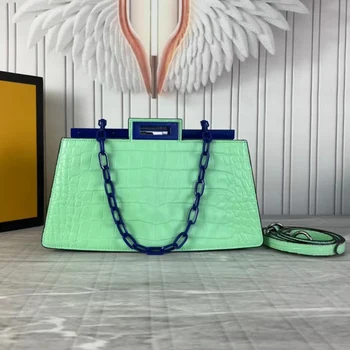 Модная кожаная сумка для подиума, высококачественная сумка на цепочке, 2023, новая сумка через плечо, клатч в стиле джокер, многофункциональная сумка через плечо
