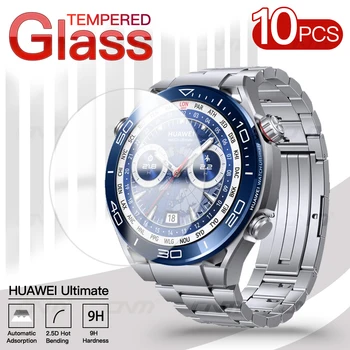 10шт Закаленное стекло премиум-класса 9H для Huawei Watch Ultimate Защита экрана от царапин Защитная пленка для Huawei Ultimate