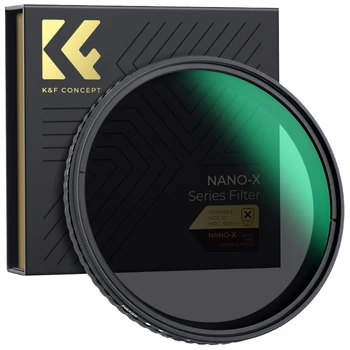 K &F Concept ND2-ND32 Фейдерный ND Фильтр Объектив Камеры с переменной нейтральной Плотностью Muti-покрытие Nano X 49 мм 52 мм 58 мм 62 мм 67 мм 77 мм 86 мм