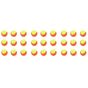 27 ШТ. Эластичный Мягкий мяч для пляжного тенниса, Высококачественные тренировочные спортивные резиновые Теннисные мячи