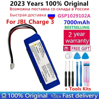 Оригинальный Новый Аккумулятор 3,7 V 7000mAh GSP102910A CS-JML330SL CS-JML330SL Аккумуляторная Батарея Для JBL Charge 3 Bateria batteries