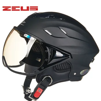 Осенний и удобный шлем с защитой от ультрафиолета, весенний шлем ZS, Мотоциклетный шлем ZS-125B с ультра-дышащей внутренней подкладкой