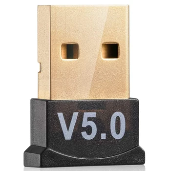 USB-адаптер Bluetooth 5,0 для ПК Win10/8.1/8/7/ Приемник/передатчик Bluetooth-ключа для поддержки подключения гарнитуры