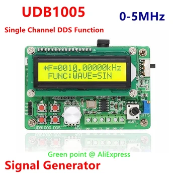 JUNTEK UDB1005 5 МГц Одноканальный модуль источника сигнала DDS Генератор сигналов Счетчик развертки Измеритель частоты рабочего цикла синусоидальных импульсов